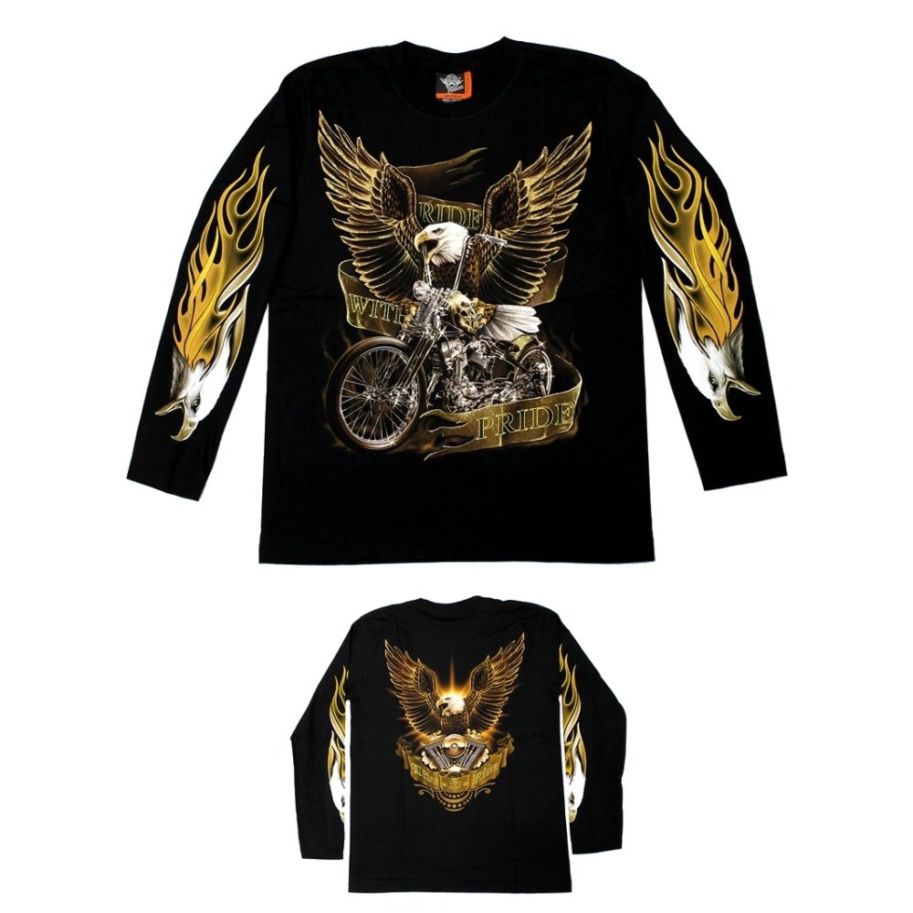 TRIKO s dlouhým rukávem a oboustranným potiskem - THDRE 101