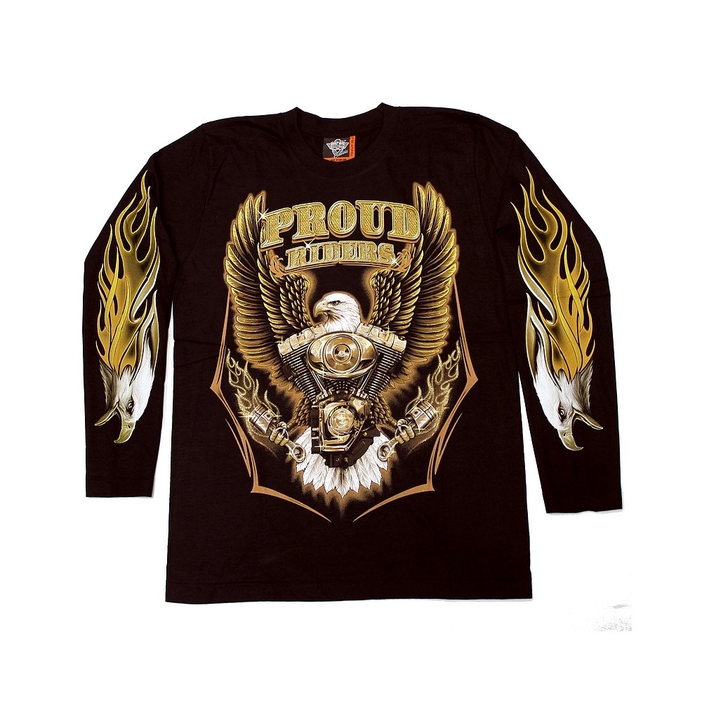 TRIKO s dlouhým rukávem a oboustranným potiskem - THDRE 102, S