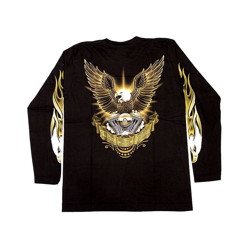 TRIKO s dlouhým rukávem a oboustranným potiskem - THDRE 102, S