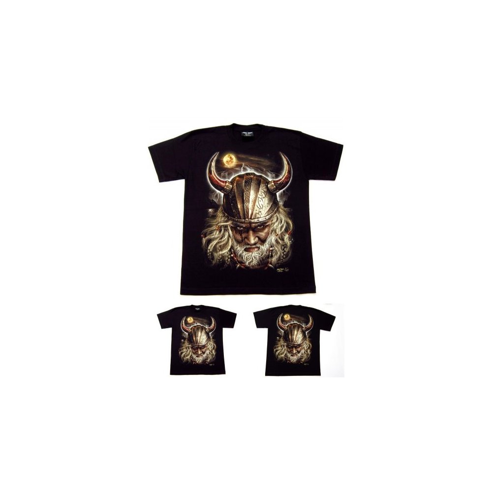 Pánské tričko glow in the dark THKRS 005 černé