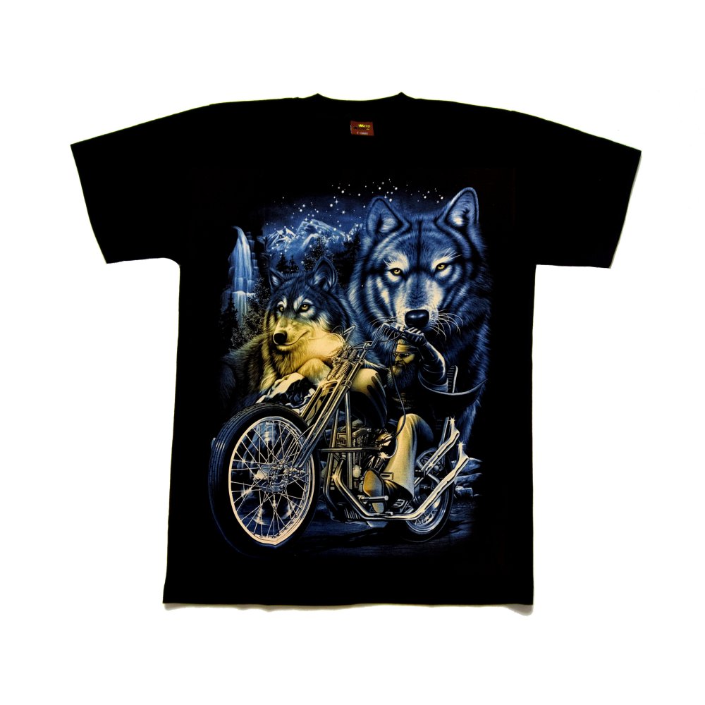 Tričko Mr.Big moto černé 4XL 137B