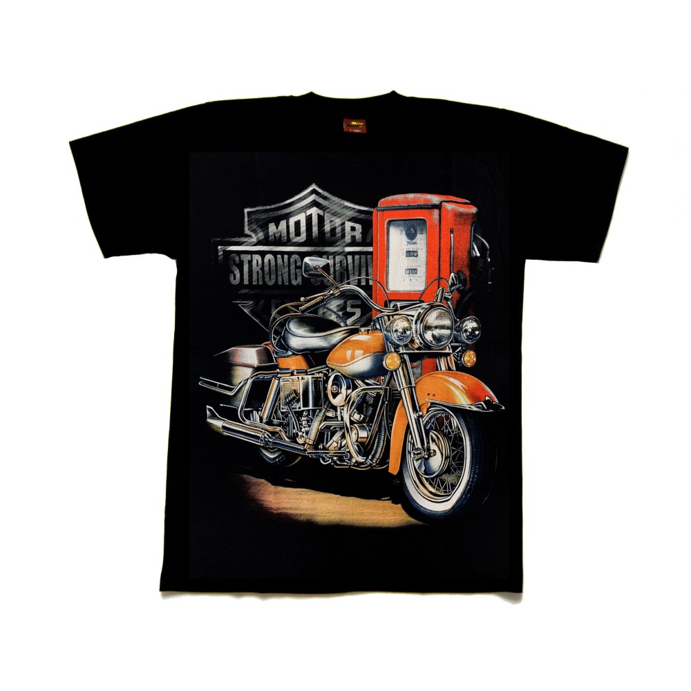 Tričko Mr.Big moto černé THKR140