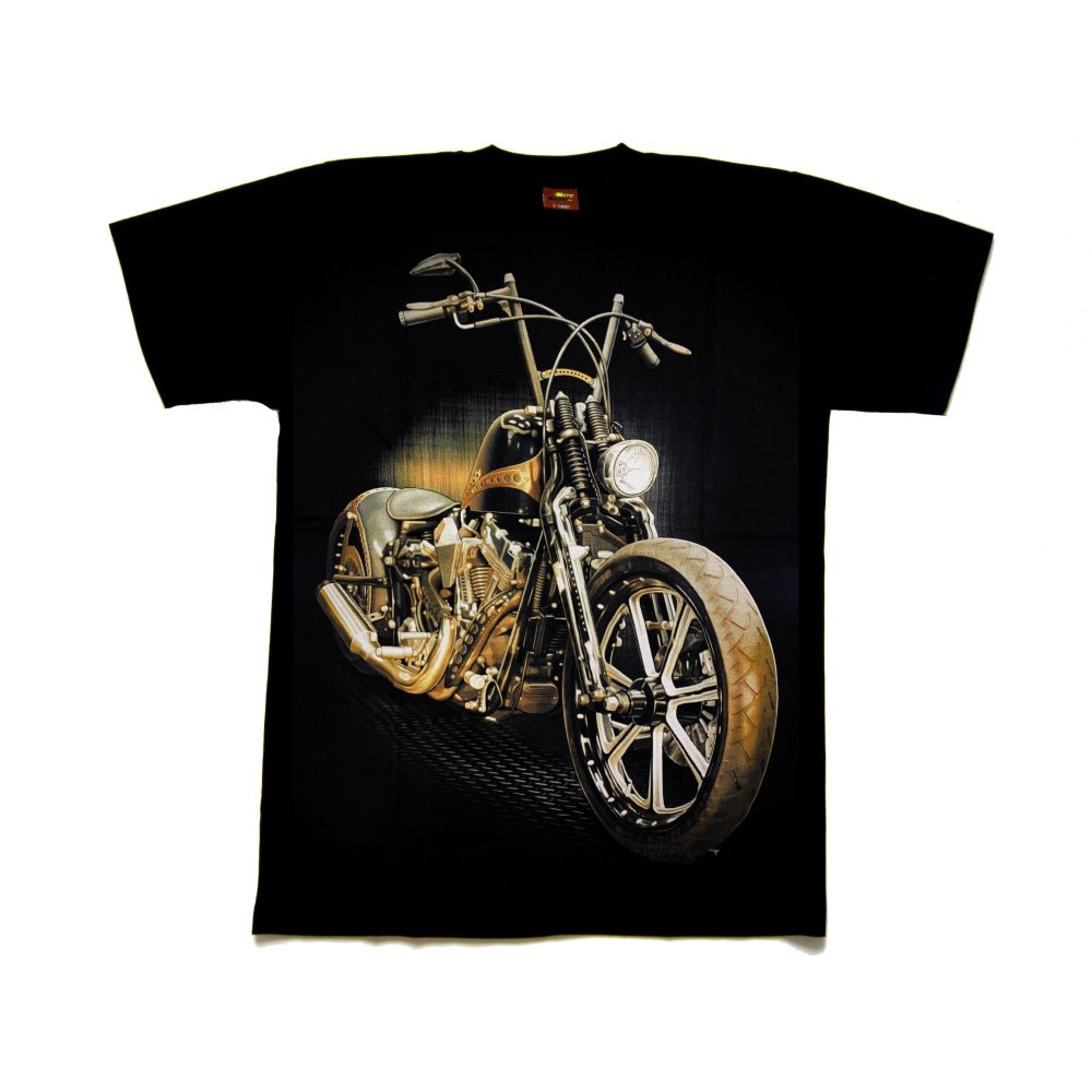 Tričko Mr.Big moto černé THKR141