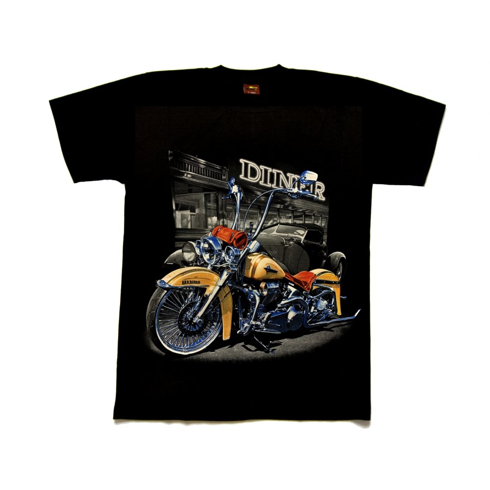 Tričko Mr.Big moto černé THKR145
