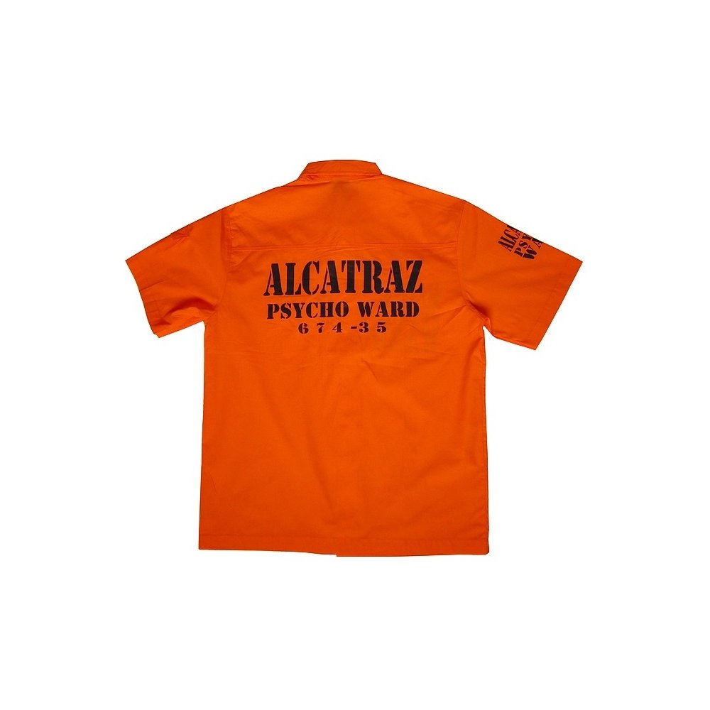 Vězeňská košile ALCATRAZ oranžová