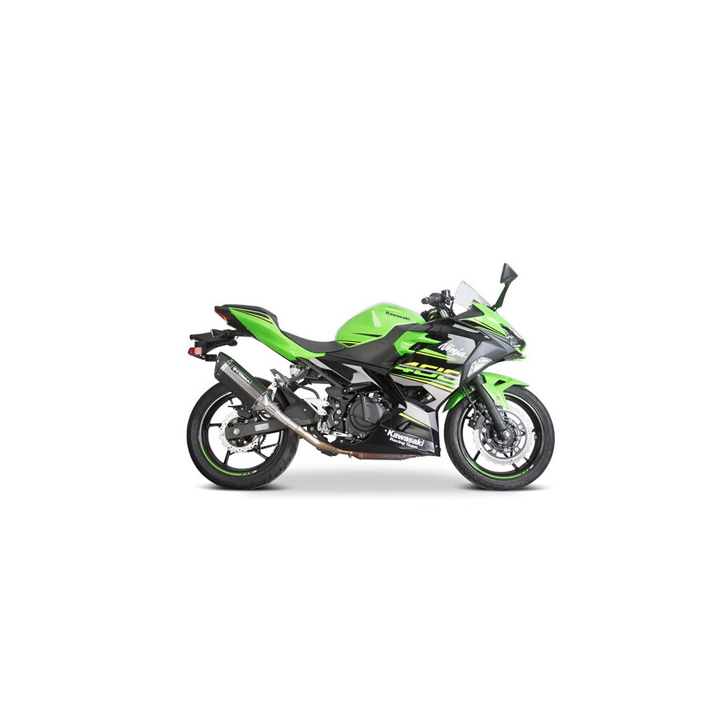 Laděný výfuk COBRA CR2 HEXAGON Carbon Kawasaki Ninja 400 2018-