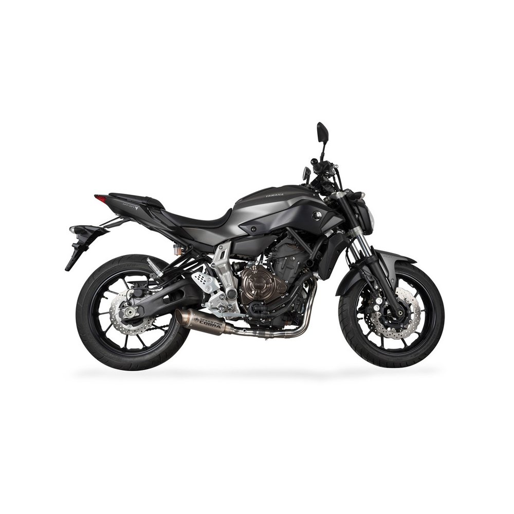 Laděný výfuk SPEEDPRO COBRA Full Systém Svody + koncovka SP2  Underengine Yamaha FZ-07