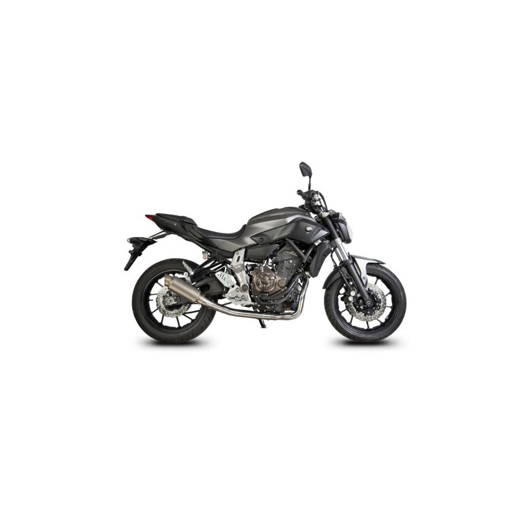 Laděný výfuk COBRA Full Systém Svody + koncovka SP2 2in1  HIGH LEVEL FZ-07