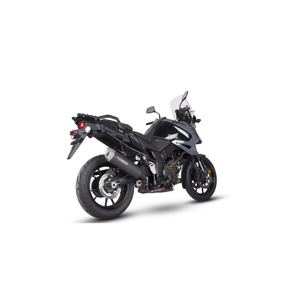 Laděný výfuk COBRA GP2-RR Black Suzuki V-Strom DL 1050 XT
