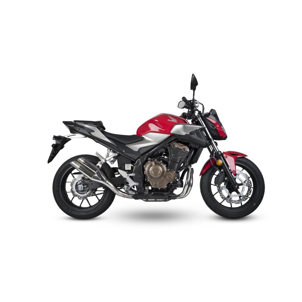 Laděný výfuk Honda CB 500 X / CB 500F / CBR500R 2016- COBRA Hypershots