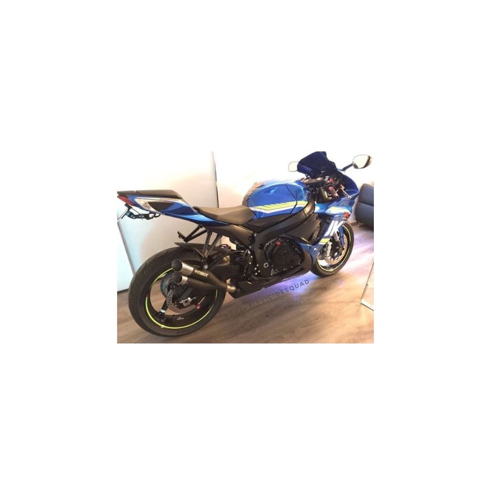 Suzuki GSX-R 600 výfuk COBRA Hypershots Black