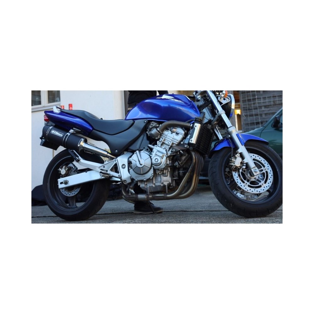 Laděný výfuk COBRA SC3 Black Honda Hornet 600