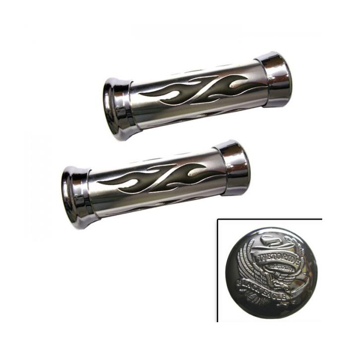 rukojeti s plameny 22mm
