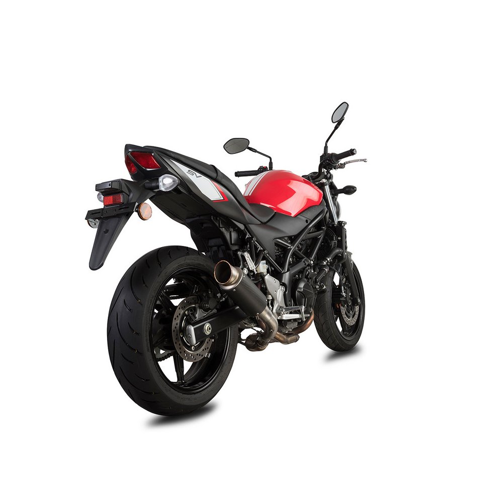 Laděný výfuk COBRA SP2 Carbom Suzuki SV 650