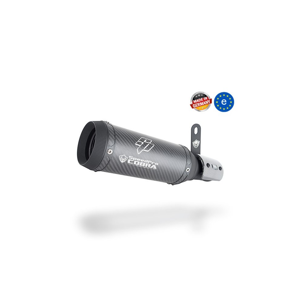 Laděný výfuk SPEEDPRO COBRA SPX Black Series Slip-on BMW R NINE T 2014-2016