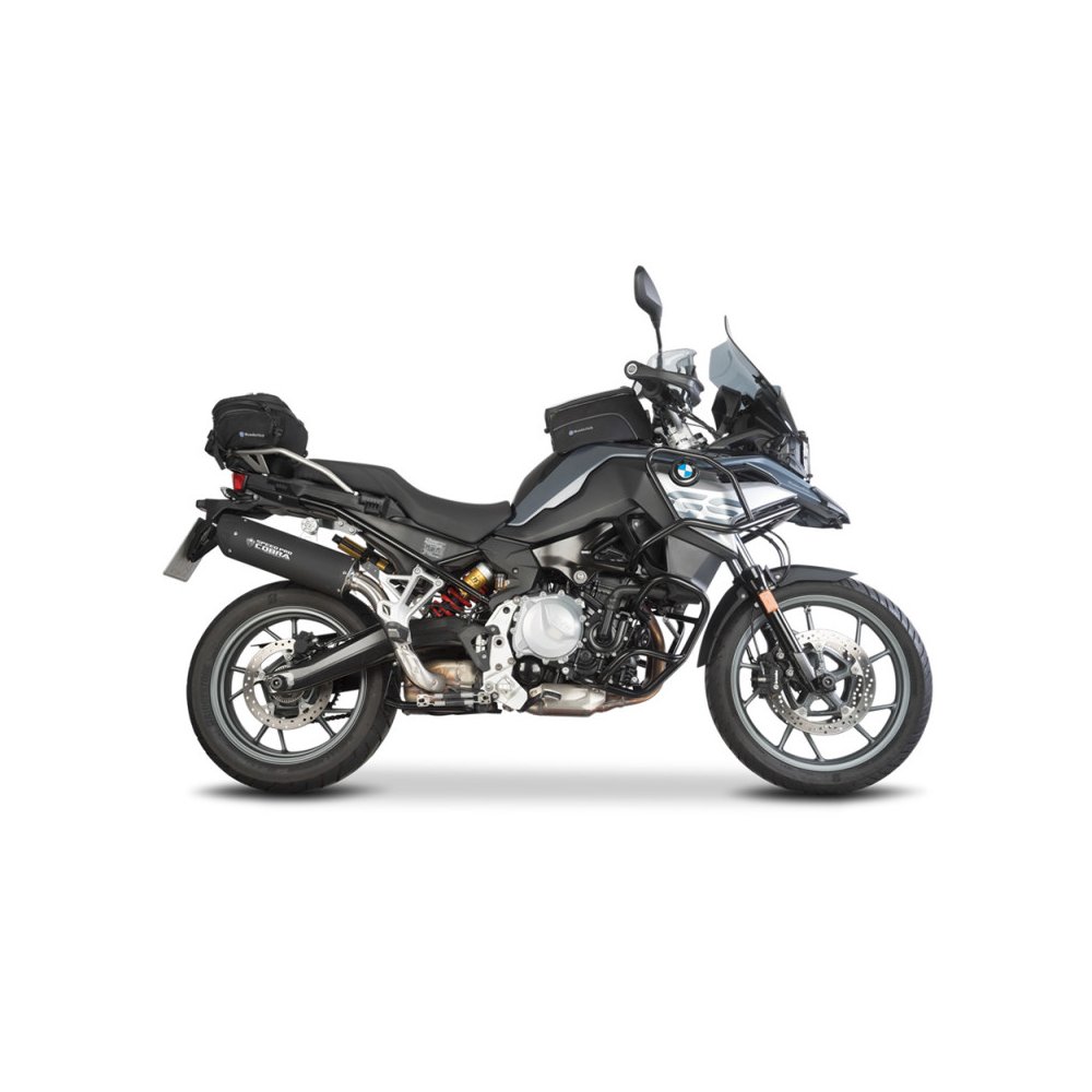 Laděný výfuk COBRA GP2-RR  Black BMW F 750 GS / F 850 ​​GS