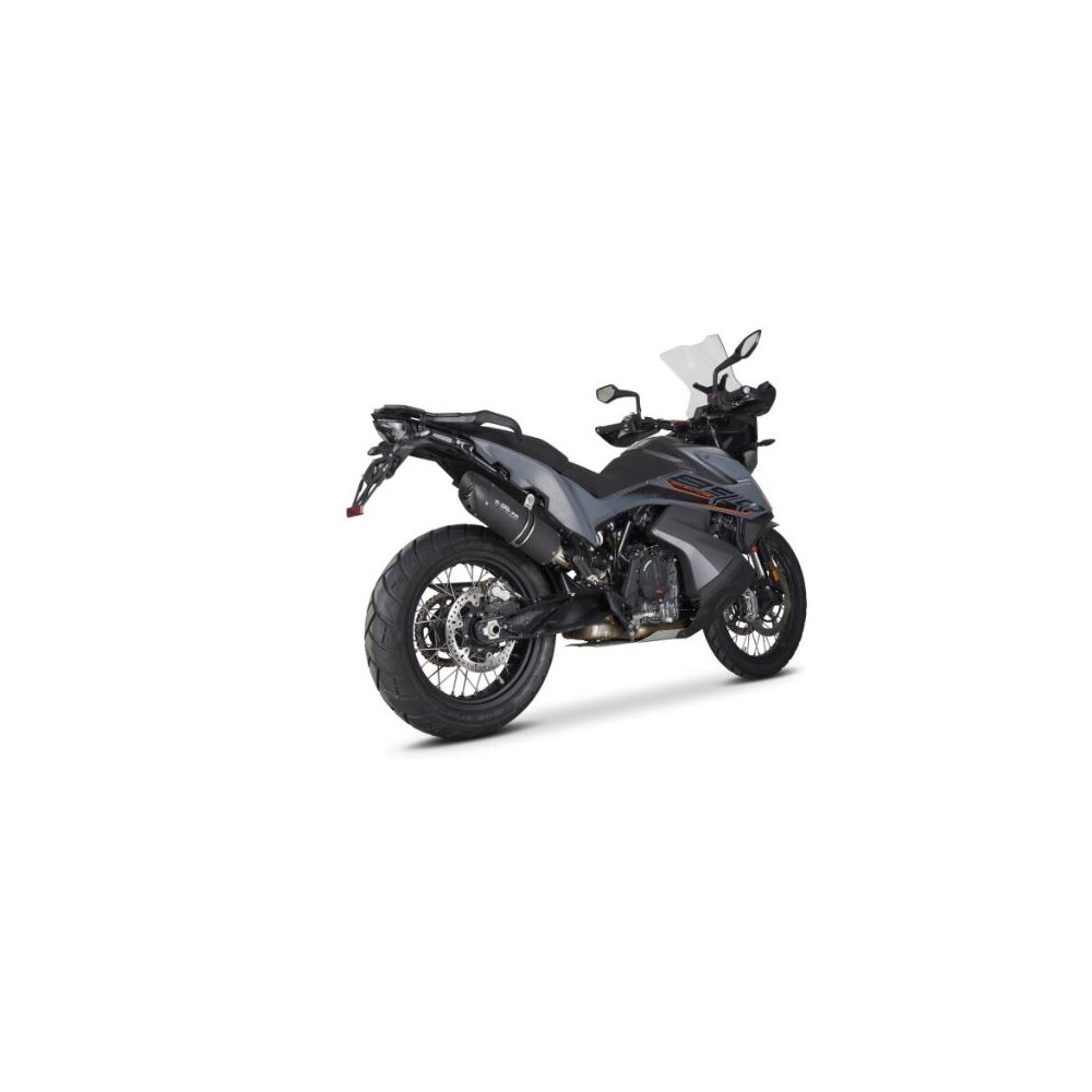 Laděný výfuk COBRA GP2-RR Black KTM 790 Adventure / 890 Adventure