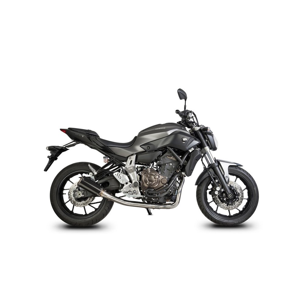Laděný výfuk COBRA Full Systém Svody + koncovka SP1 carbon high Yamaha XSR 700