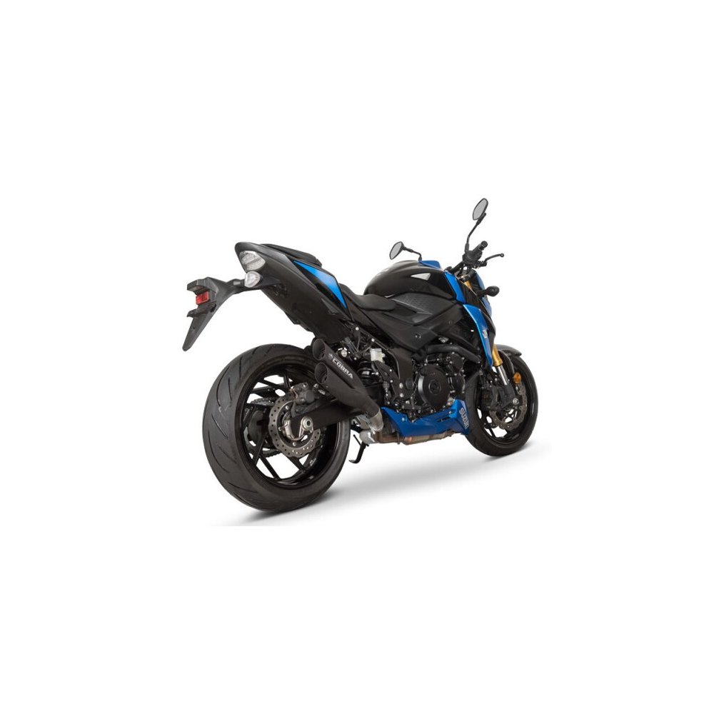 Suzuki GSR 750 laděný výfuk COBRA Powershots Black