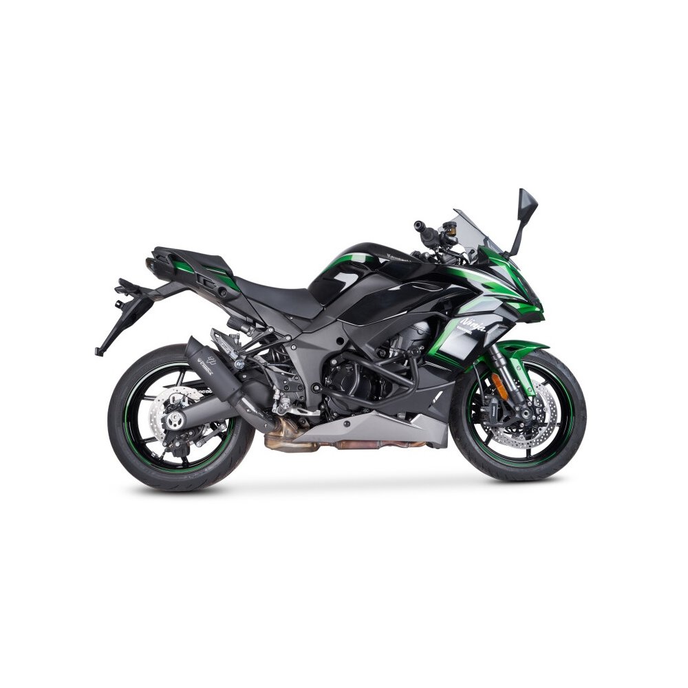 Laděný výfuk COBRA SP2 Black Kawasaki Ninja 1000 SX