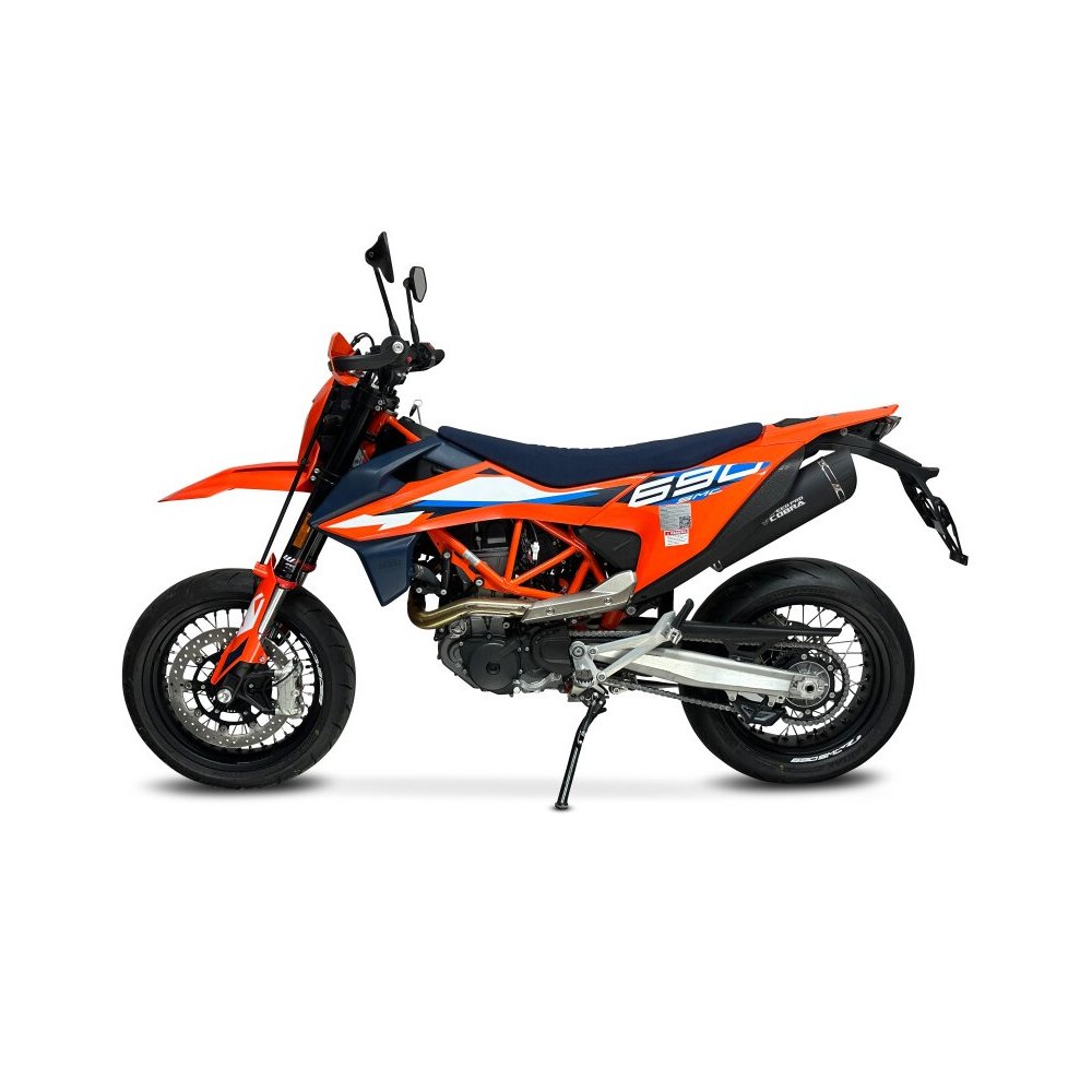 KTM 690 SMC laděný výfuk COBRA GP2-RR Black