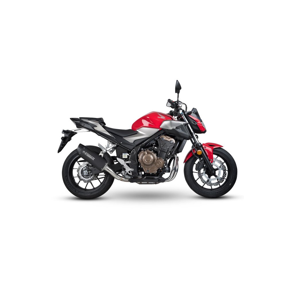 Laděný výfuk COBRA GP2-RR Black Honda CB 500 R 2013-