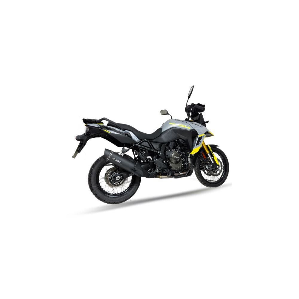 Laděný výfuk COBRA SC3 Black Suzuki V Strom DE 800