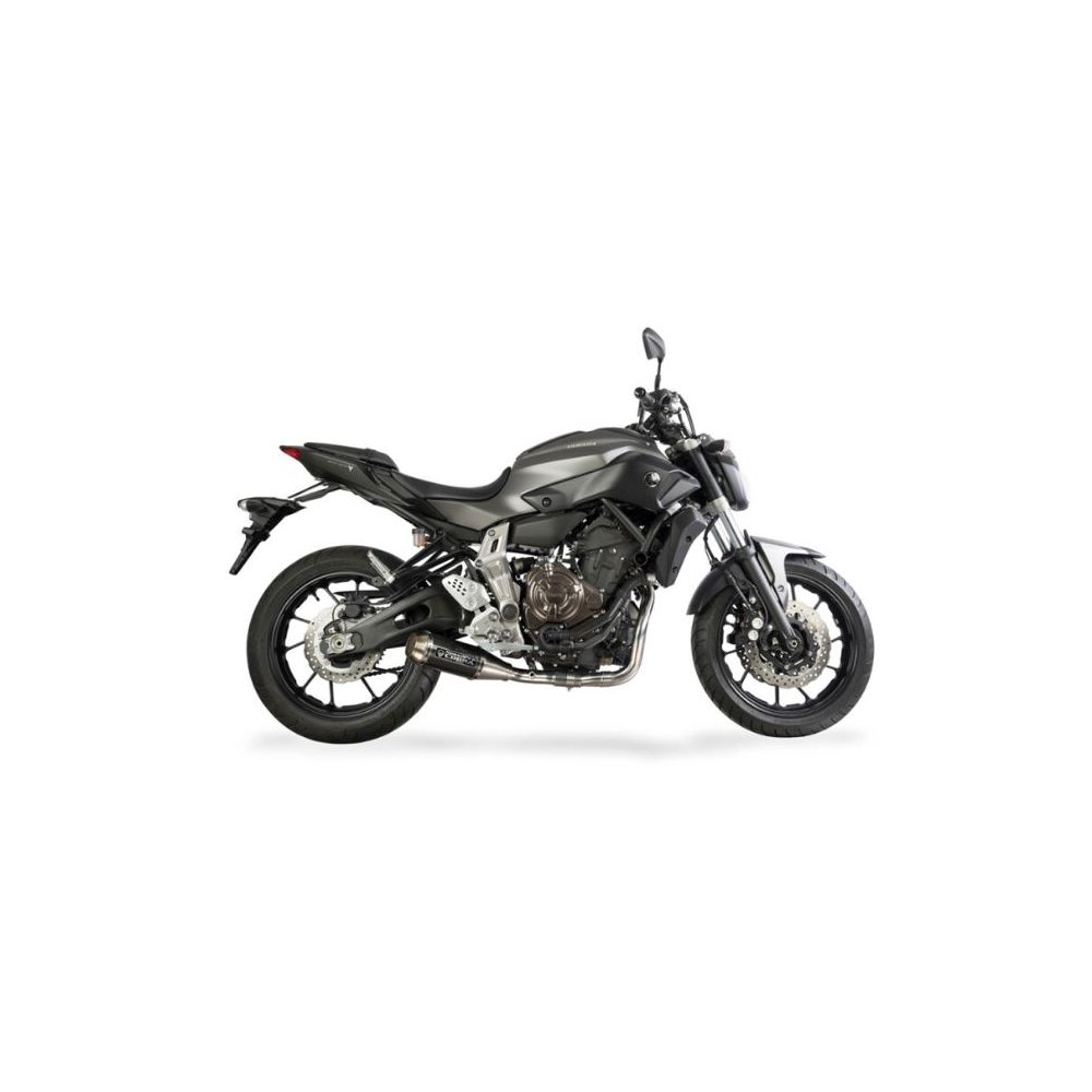 Yamaha FZ-07 laděný výfuk COBRA Full Systém Svody + koncovka CS1R