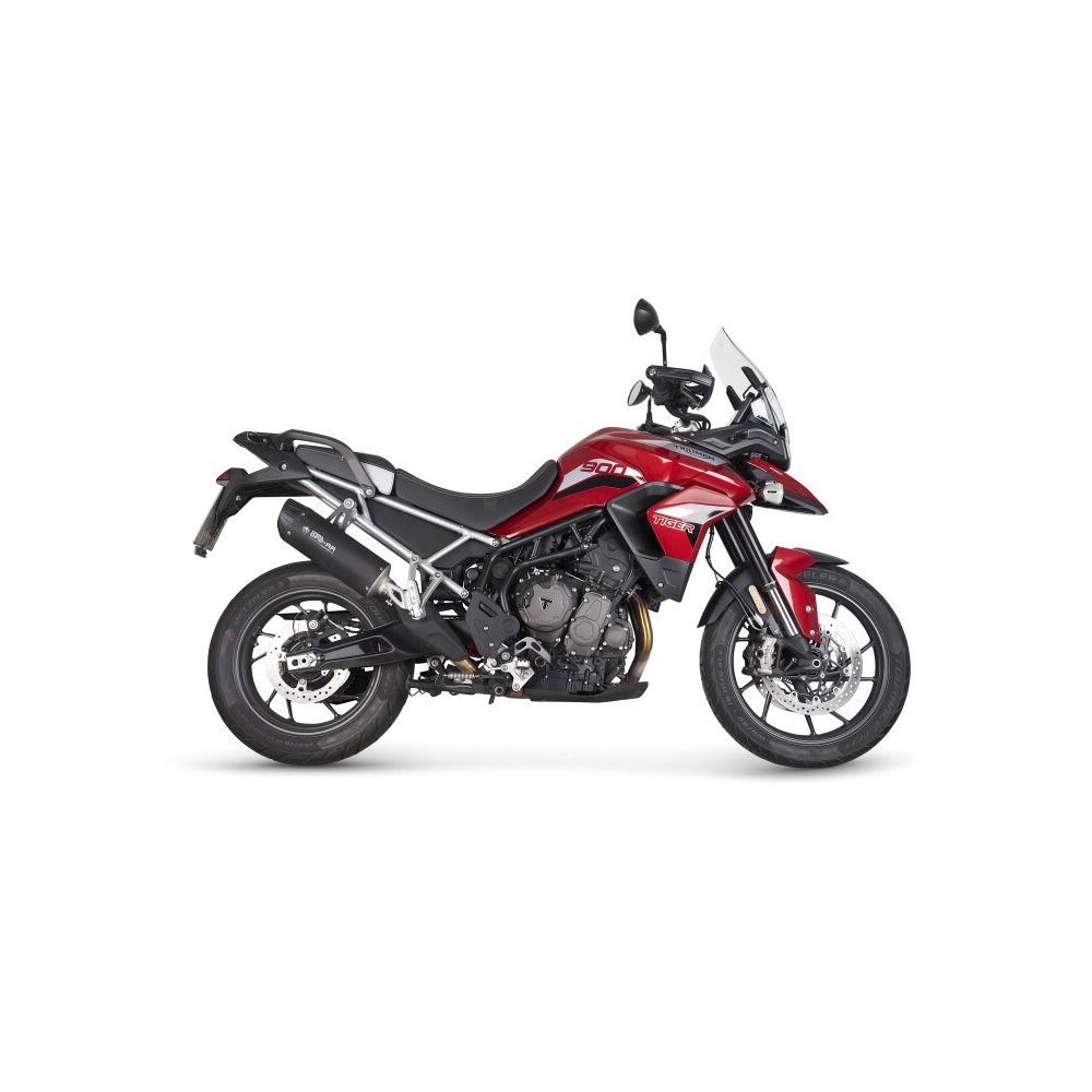 Laděný výfuk Triumph Tiger 900 / 850 GT / Rally / PRO COBRA GP2-RR Black