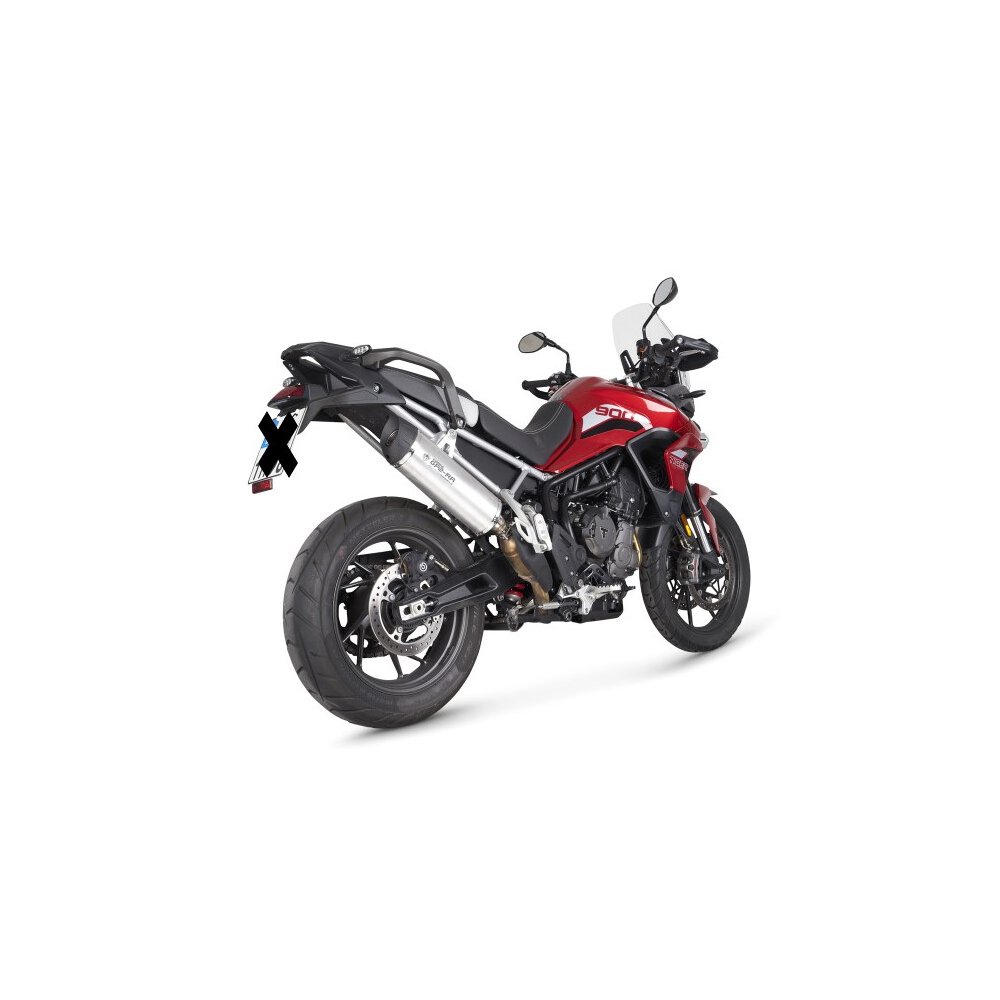 Laděný výfuk COBRA GP2-RR Triumph Tiger 900 / 850 GT / Rally / PRO