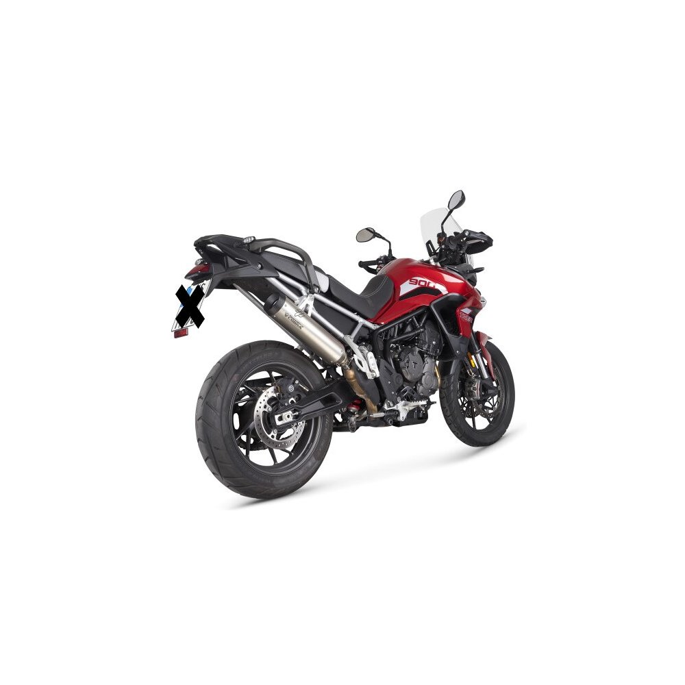 Laděný výfuk COBRA SPX Triumph Tiger 900 / 850 GT / Rally / PRO