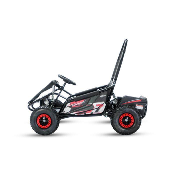 dětská elektrická buggy Mini Rocket Mud Monster 1000W, Barva zelená