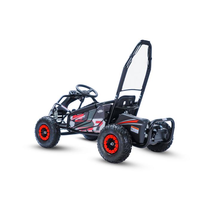 dětská elektrická buggy Mini Rocket Mud Monster 1000W, Barva zelená
