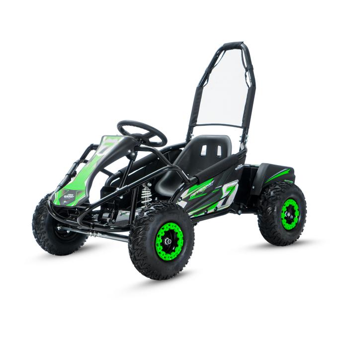 dětská elektrická buggy Mini Rocket Mud Monster 1000W, Barva zelená