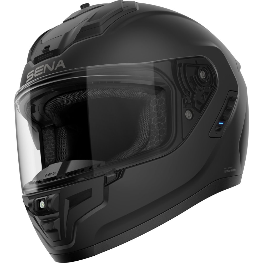 Mesh přilba s headsetem Phantom, SENA (matná černá)