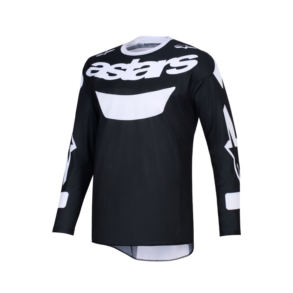 dres RACER AIR RIWAY, ALPINESTARS (černá/bílá) 2026