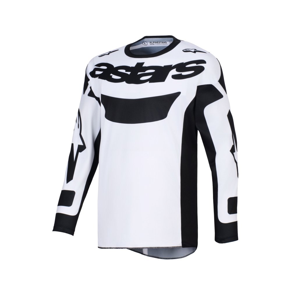 dres RACER RIWAY, ALPINESTARS (bílá/černá) 2026