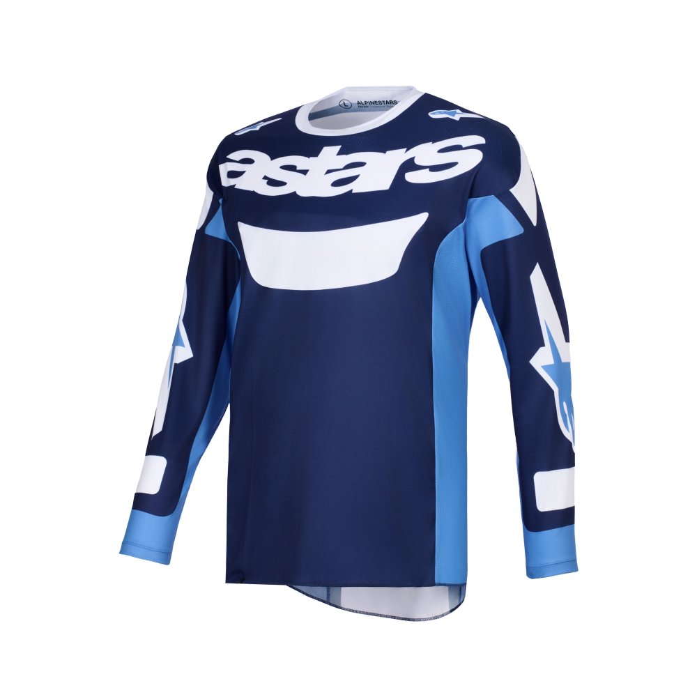 dres RACER RIWAY, ALPINESTARS (modrá/světle modrá/bílá) 2026