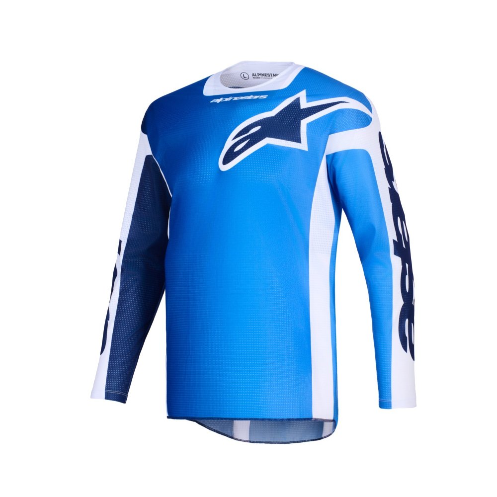 dres RACER AIR PORTL, ALPINESTARS (modrá/bílá) 2026