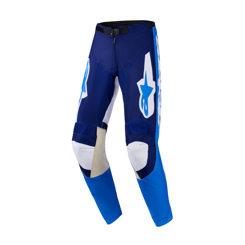 kalhoty RACER RIWAY, ALPINESTARS (modrá/světle modrá/bílá) 2026