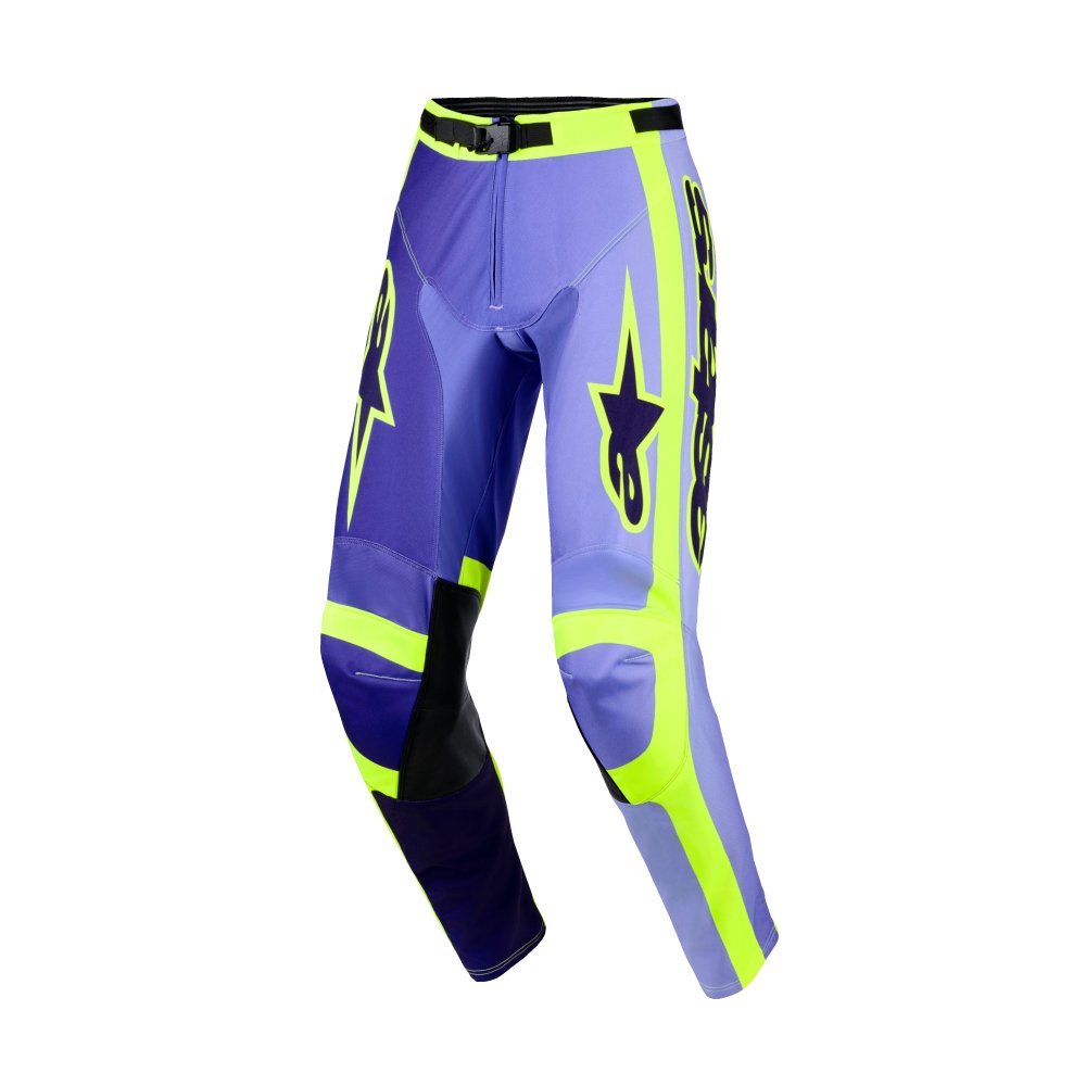kalhoty RACER PORTL, ALPINESTARS (fialová/žlutá fluo) 2026