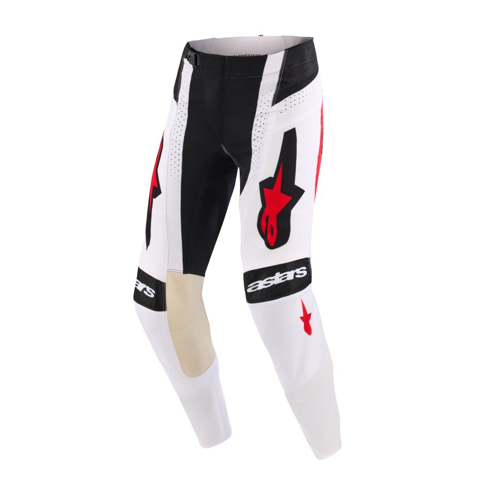 kalhoty TECHSTAR KNIF, ALPINESTARS (černá/bílá/modrá/červená) 2026