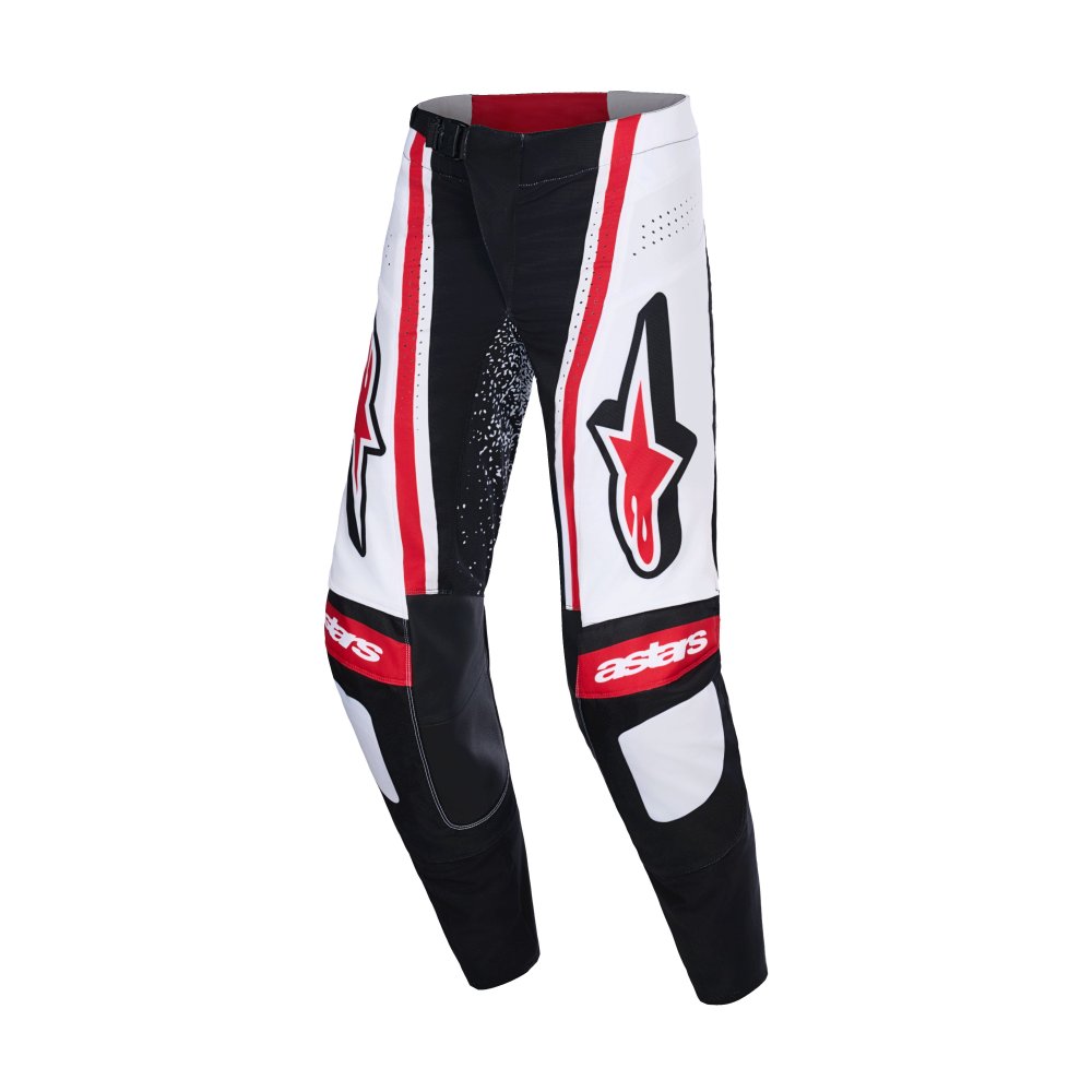 kalhoty TECHSTAR NOMUR, ALPINESTARS (černá/bílá/červená) 2026