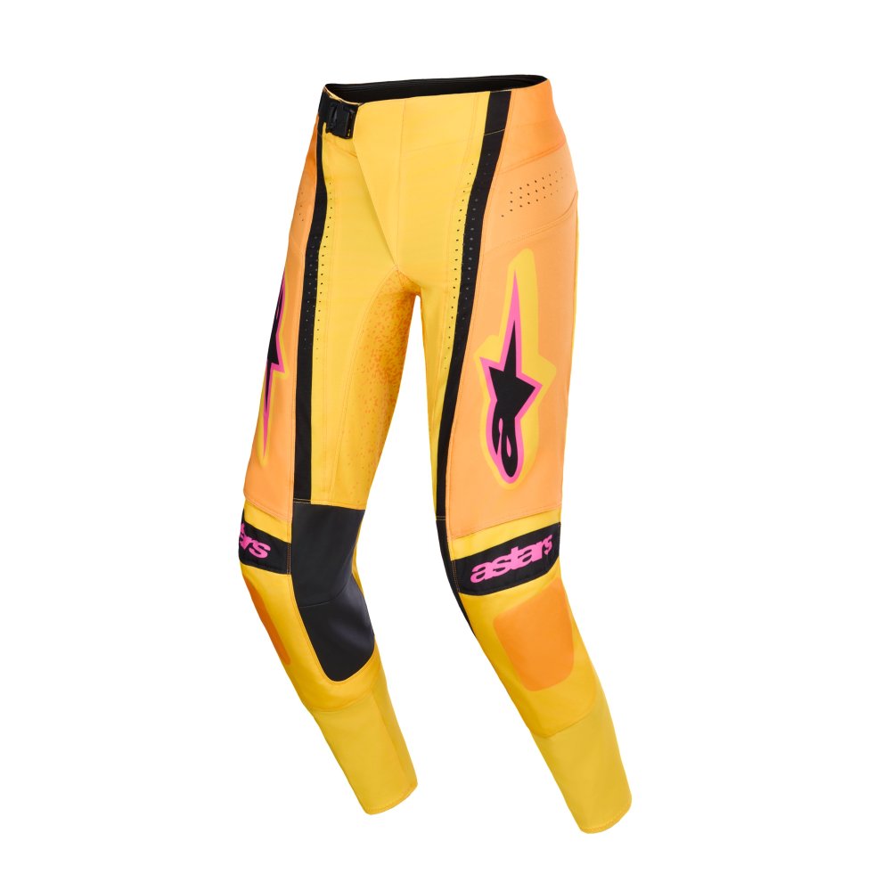 kalhoty TECHSTAR NOMUR, ALPINESTARS (oranžová/žlutá/růžová) 2026