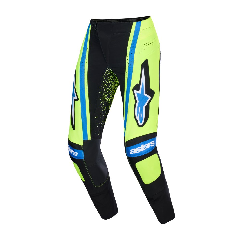 kalhoty TECHSTAR NOMUR, ALPINESTARS (tmavě modrá/žlutá fluo/modrá) 2026