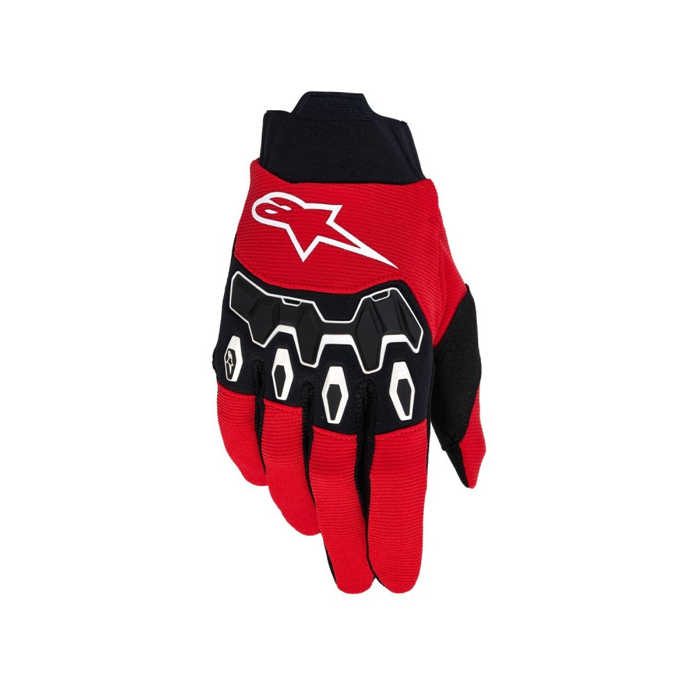 rukavice FULL BORE V2, ALPINESTARS (červená/černá/bílá) 2026