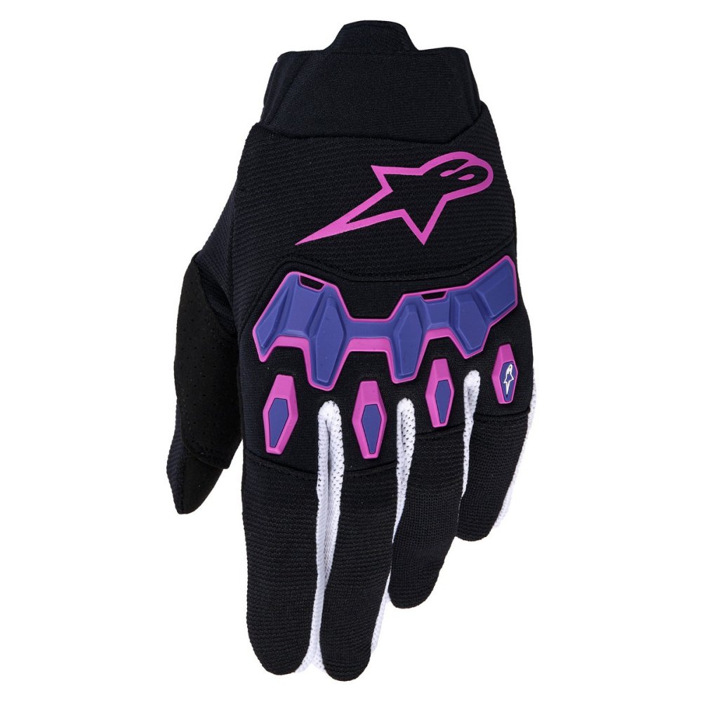rukavice FULL BORE V2, ALPINESTARS (fialová/černá) 2026