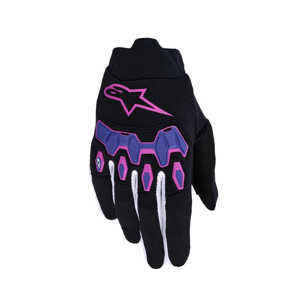 rukavice FULL BORE V2, ALPINESTARS (fialová/černá) 2026