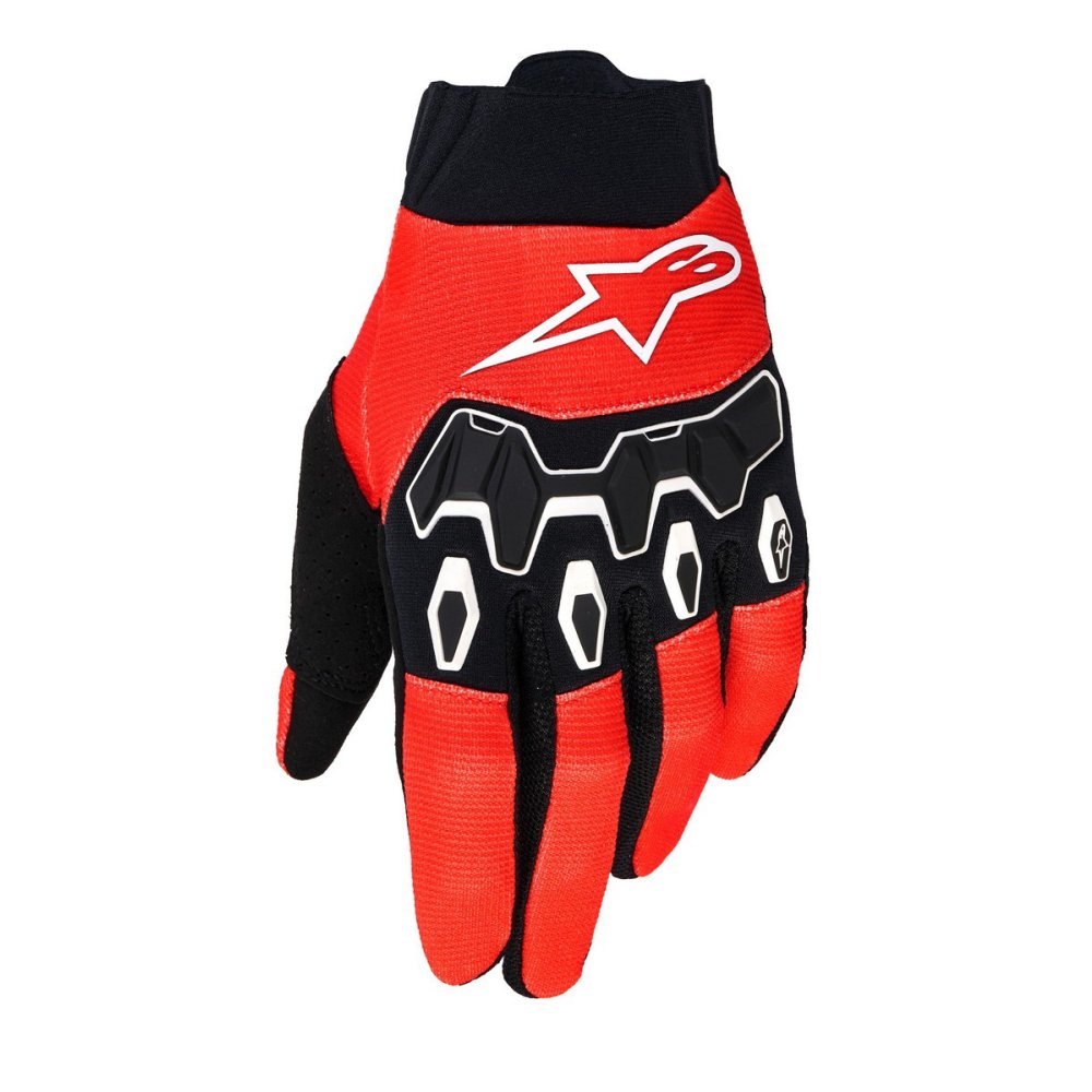 rukavice FULL BORE V2, ALPINESTARS (oranžová/černá) 2026