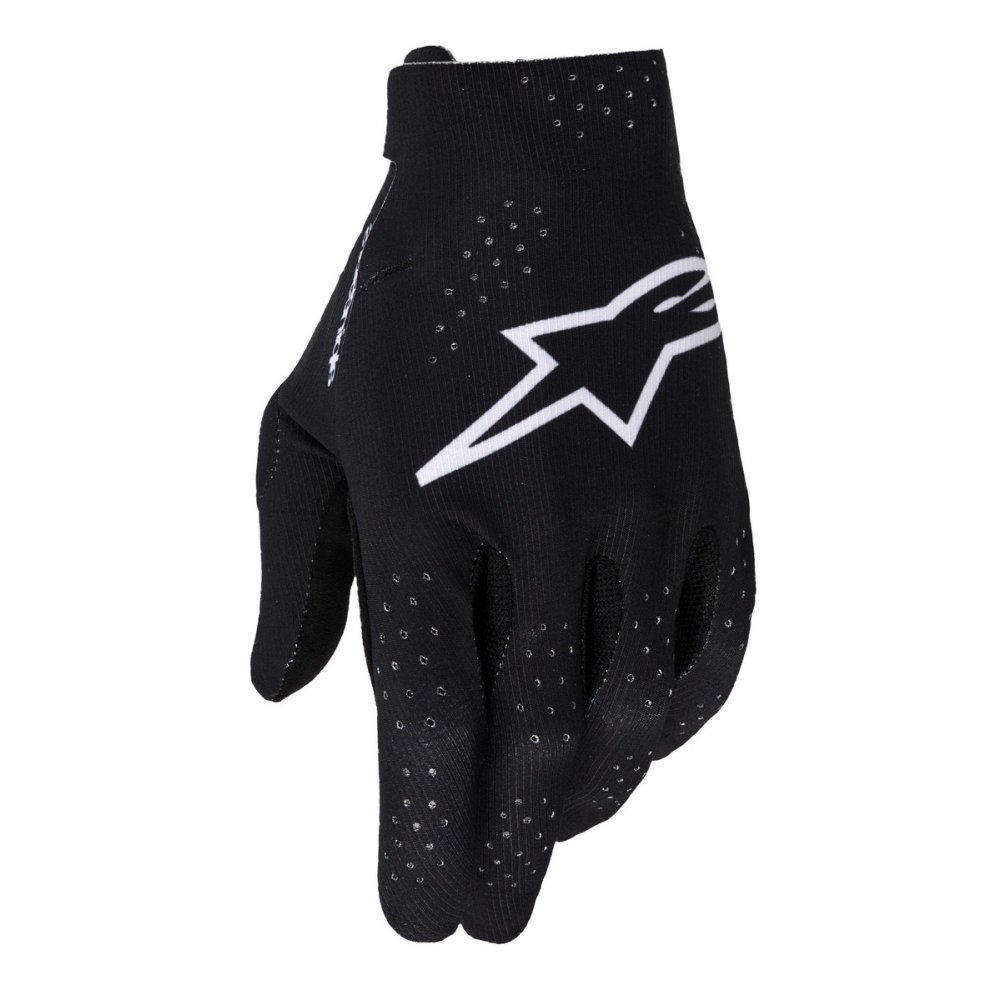 rukavice SUPERTECH MX, ALPINESTARS (černá/bílá) 2026